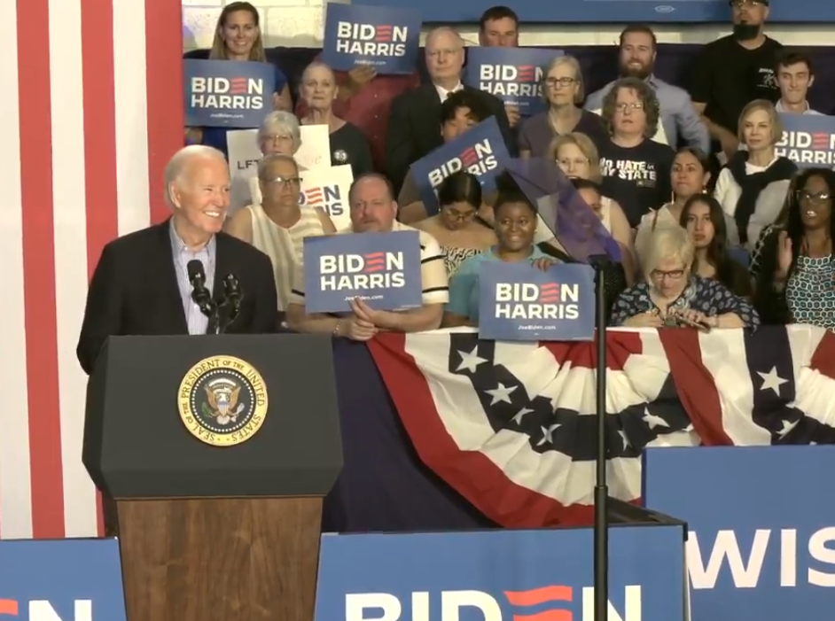 “I’m staying in the race, and I will beat Donald Trump,” says US President Joe Biden