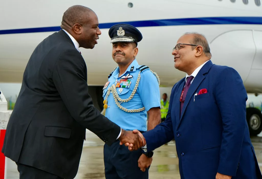UK Foreign Secretary David Lammy arrives in India; to hold meeting with PM Modi