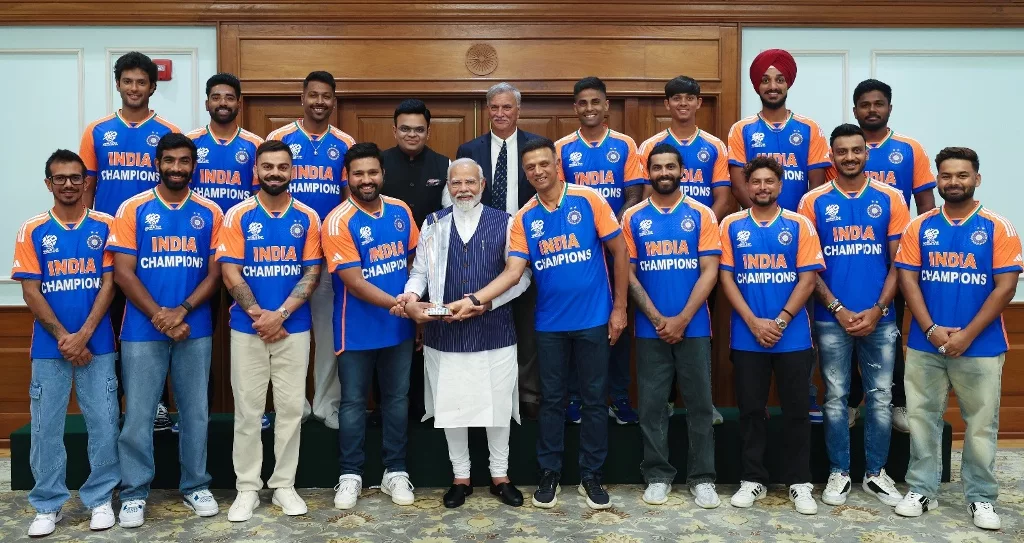 WATCH: PM Modi interacts with T20 World Cup champions in Delhi