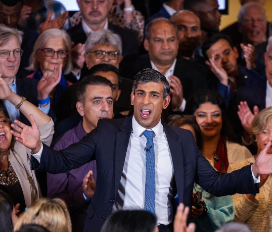 UK election: Rishi Sunak ends campaign by urging Tory voters to “stop the Labour supermajority” and tax hikes