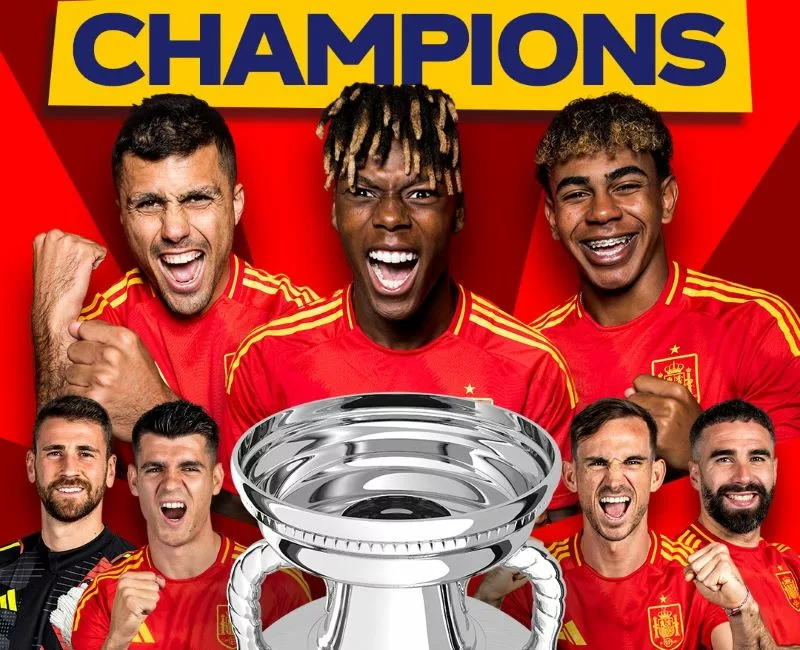 Spirited Spain defeat England 2-1 to win Euro 2024