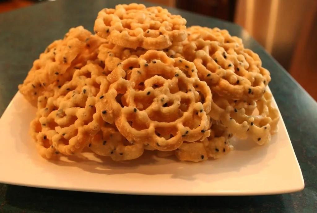 Representational image of achappam. Photo courtesy: Screengrab from YouTube