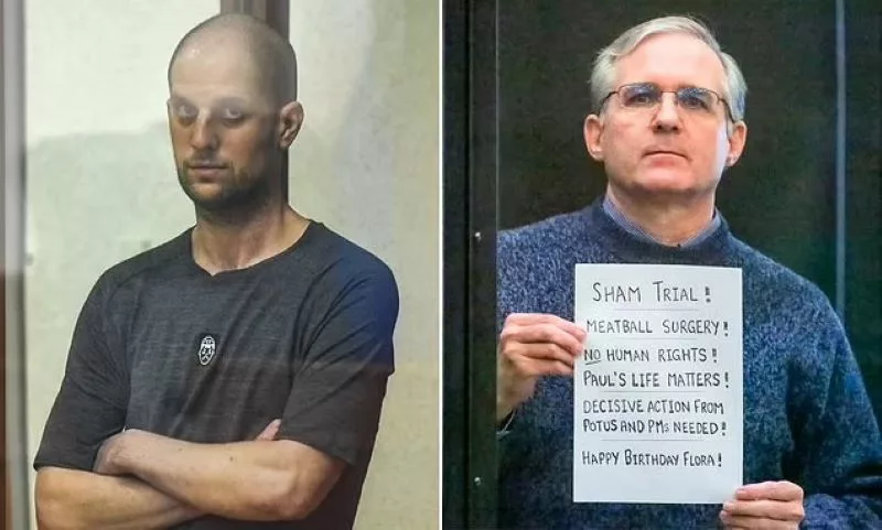 Three freed Americans nationals arrive in US from Russia after prisoner swap