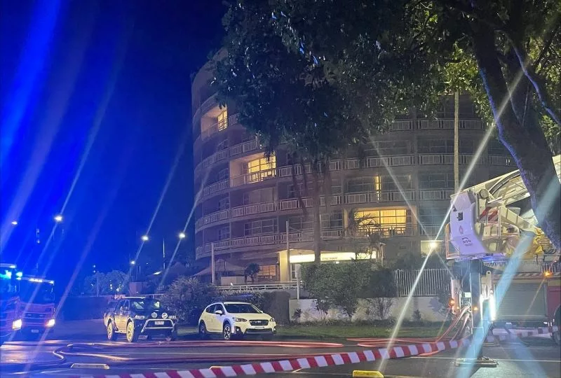 A helicopter crashed on the roof of a popular hotel in Australia