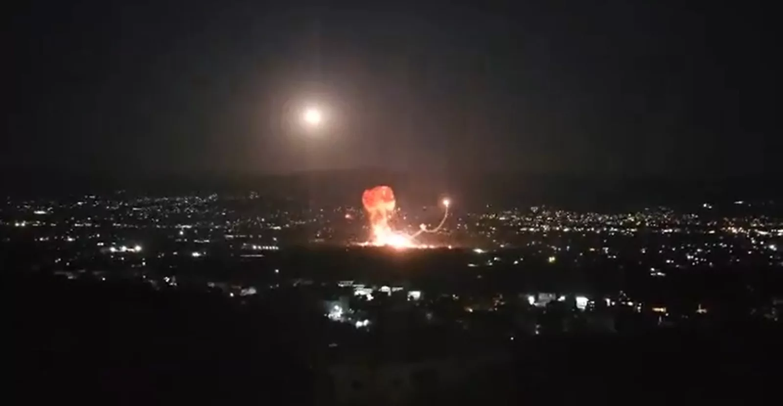 Israel Defense Forces targets Hezbollah arms depot in Lebanon