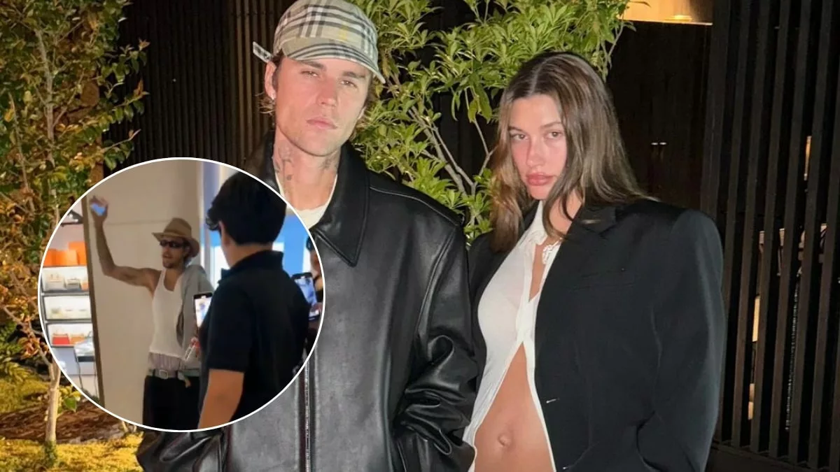 WATCH: Justin Bieber yells at teens in California hotel lobby over concerns for pregnant wife Hailey