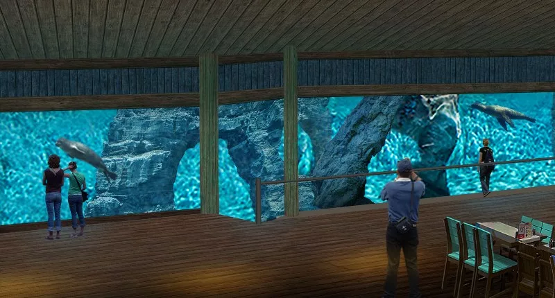 Planned marine coastal experience at Singapore Zoo