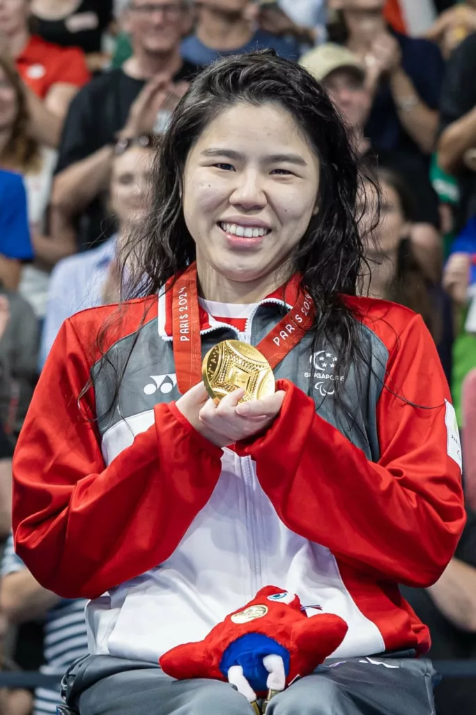 Team Singapore para-swimmer Yip Pin Xiu