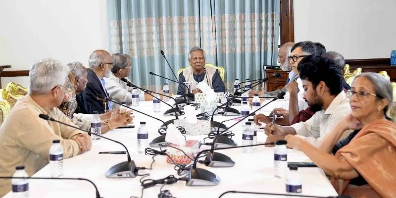 Muhammad Yunus vows to hold free and fair polls in Bangladesh after reforming judiciary, media