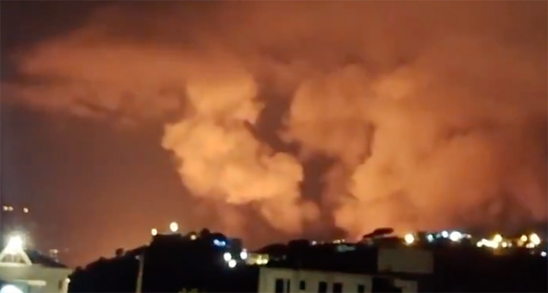 Israel carries out intense airstrikes on Hezbollah targets in southern Lebanon amid calls for restraint