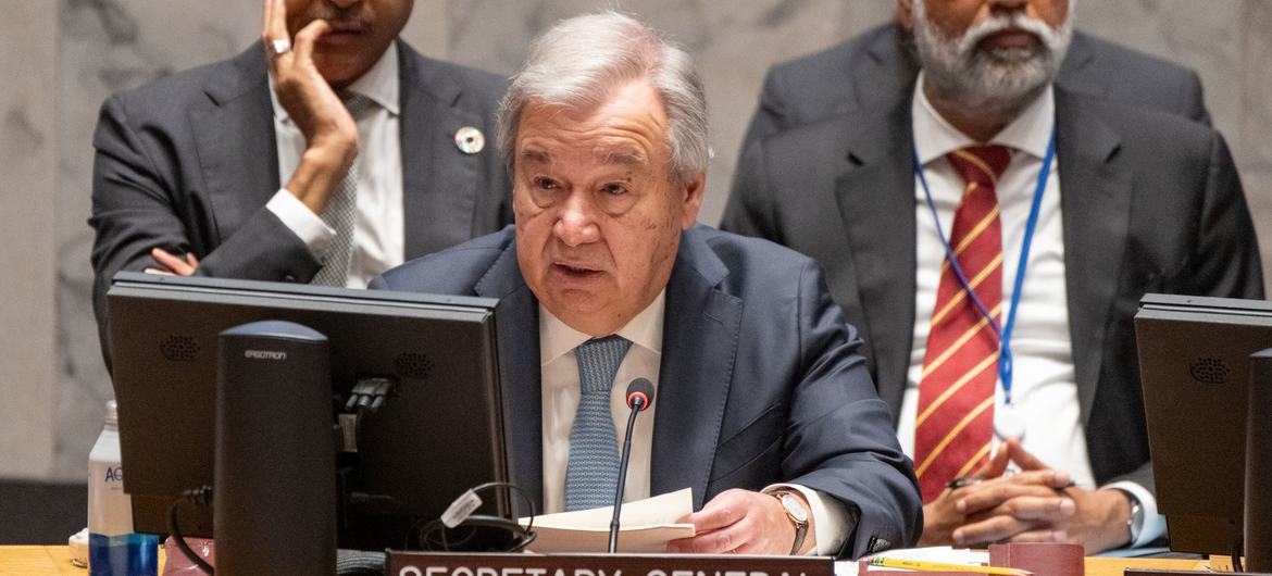Unchecked AI threatens democracy, warns UN chief Antonio Guterres