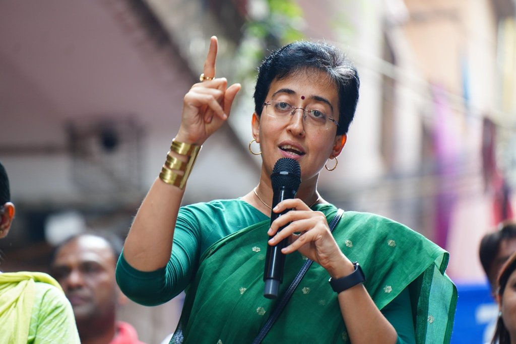 Atishi Marlena Singh. Photo courtesy: x.com/OfficeOfAtishi