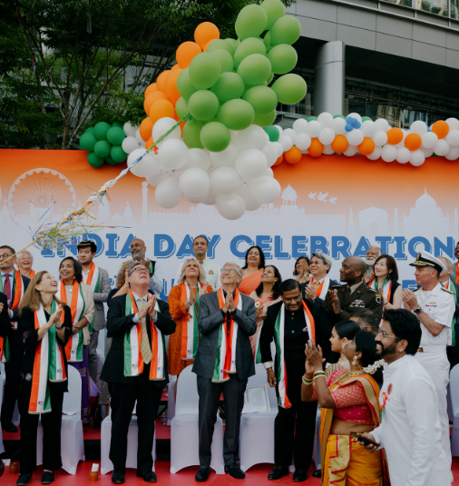 Bill Gates at the India Day Celebrations in Seattle