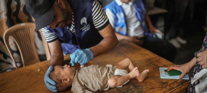 UN officials repeat calls for peace as Gaza polio vaccinations get underway amid ongoing ongoing Israel, Hamas conflict 
