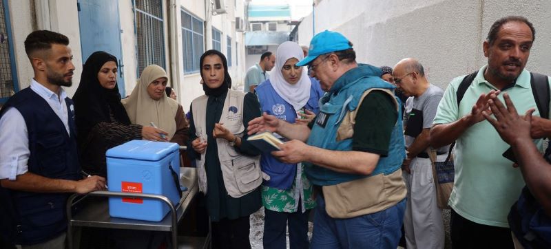 Israel-Palestine crisis: Over 160,000 children vaccinated against polio in southern Gaza