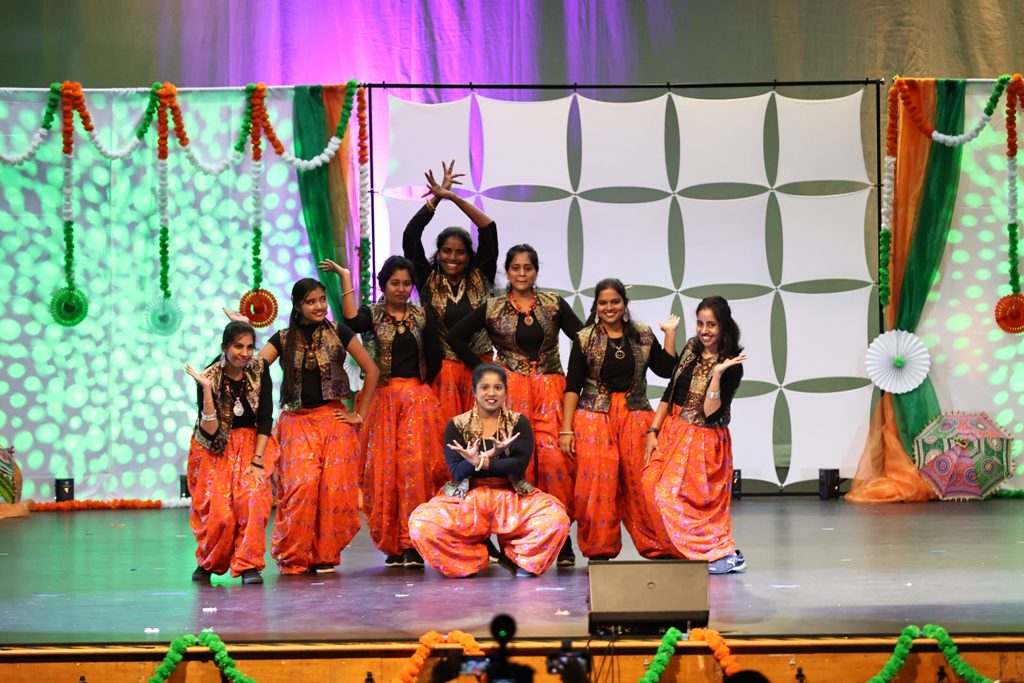 Cultural activities like traditional dances were a part of the India Day celebrations. Photo courtesy: IAS