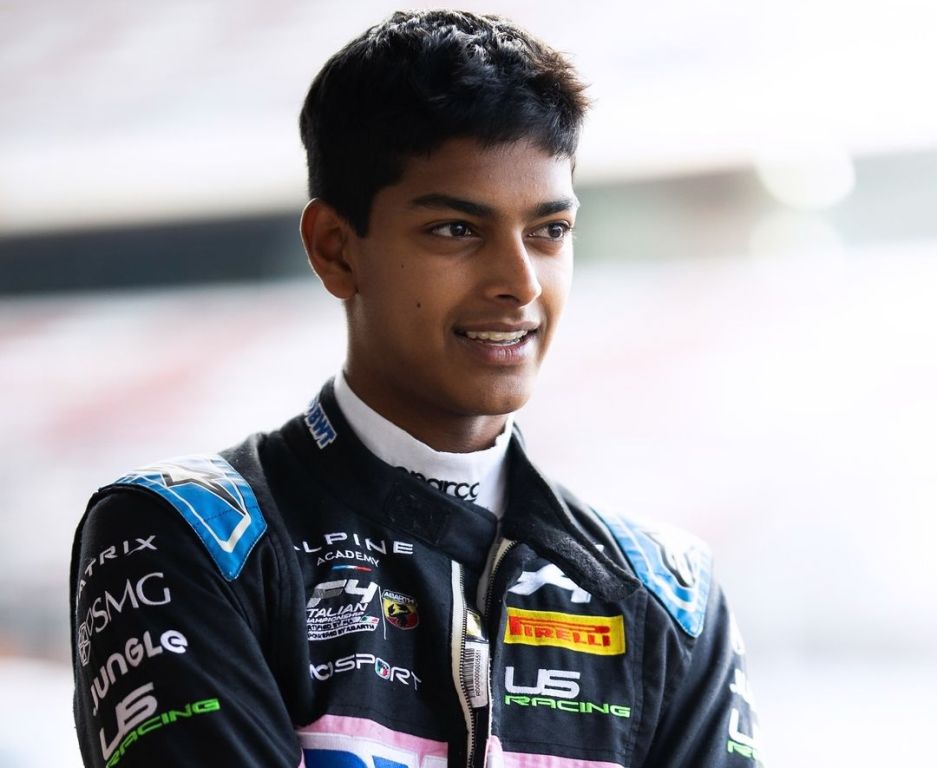 Singapore's 17-year-old racer Kabir Anurag. Photo courtesy: www.instagram.com/kabir_anurag_