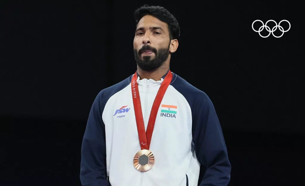 Indian para athlete Kapil Parmar. Photo courtesy: x.com/OlympicKhel