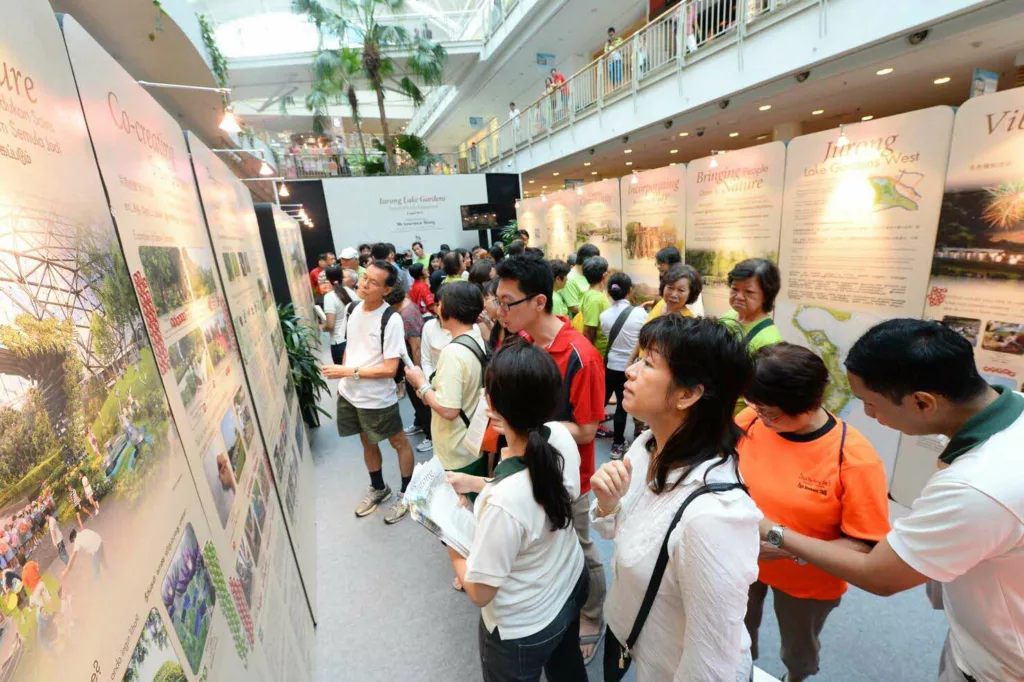 Public engagement on Jurong Lake Gardens