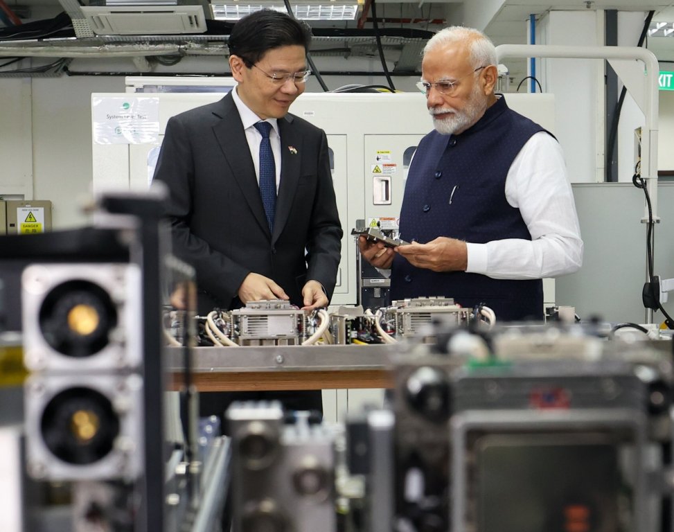 Modi, Wong visit semiconductor facility in Singapore, Indian PM holds talks with stakeholders