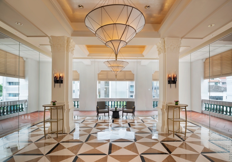 Palm Foyer Ballroom in Raffles Singapore