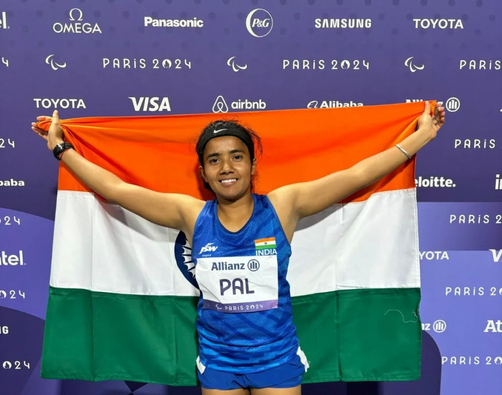 Para-athlete Preethi Pal. Photo courtesy: x.com/narendramodi