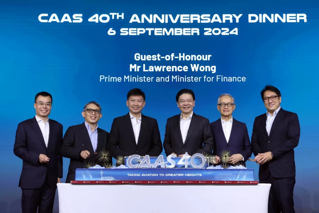 PM Lawrence Wong at the Singapore CAAS 40th anniversary dinner