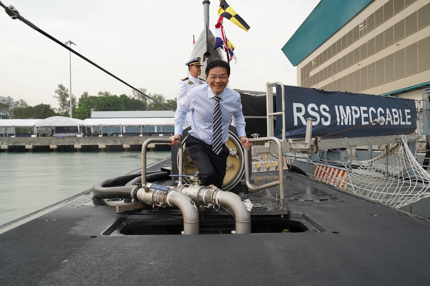 Singapore Navy gets two Invincible-class submarines; PM Wong officiates commissioning ceremony at Changi Naval Base