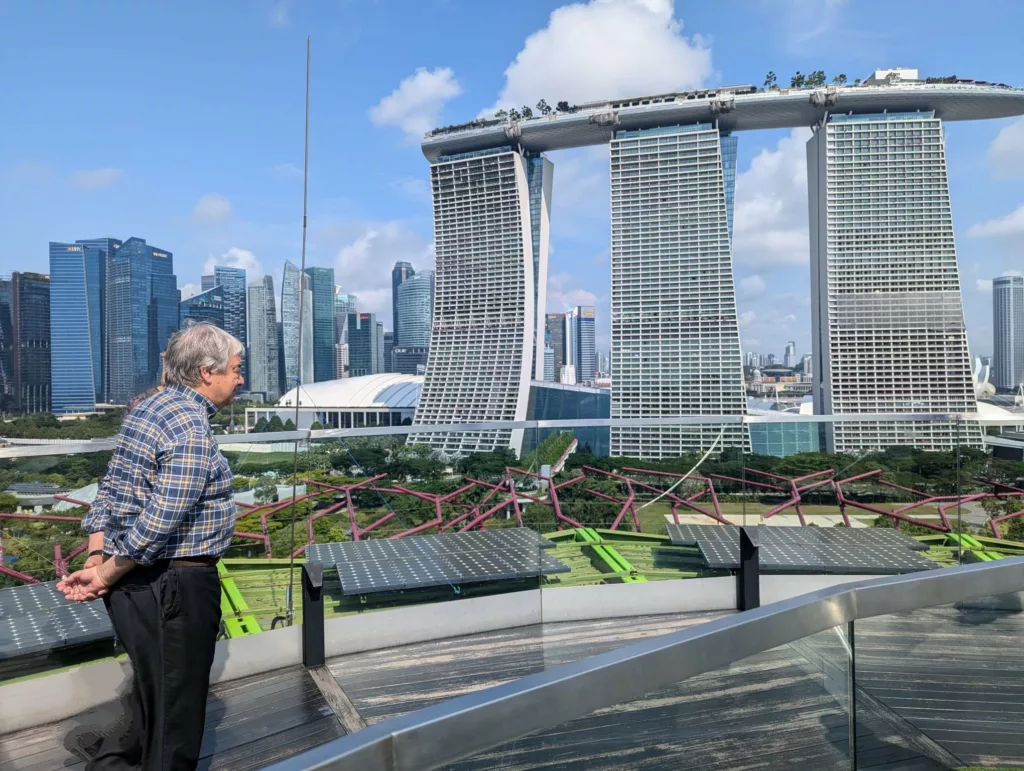 UN Secretary General Antonio Guterres in Singapore