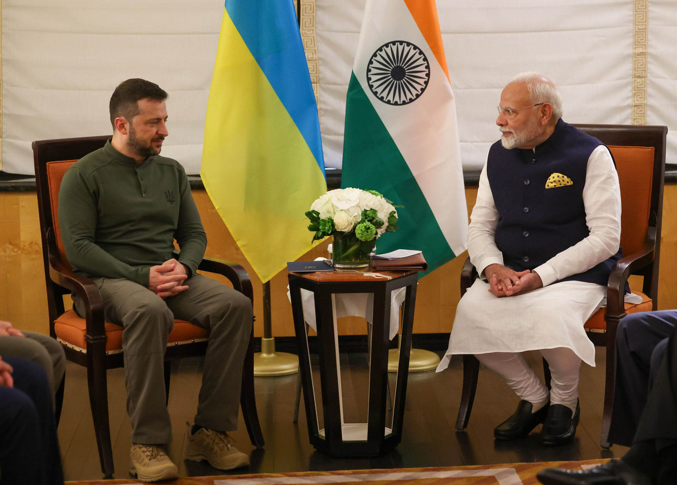 Narendra Modi meets President Volodymyr Zelenskyy in New York,  reaffirms support for peaceful resolution of Ukraine conflict