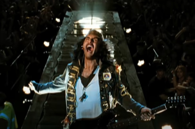 Ranbir Kapoor plays a heart-broken musician in Rockstar. Photo courtesy: Screengrab from YouTube