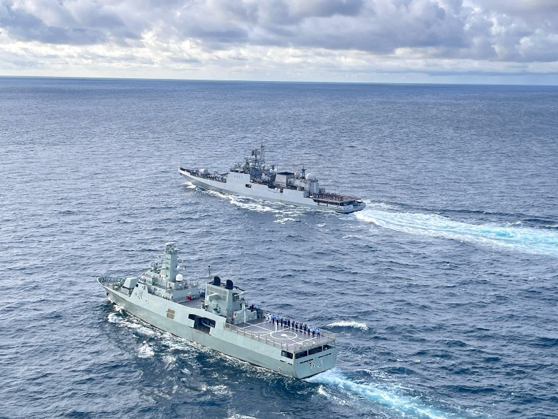 India, Oman conduct joint naval exercise Naseem-Al-Bahr