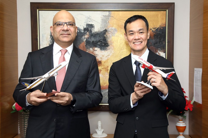 Air India and Singapore Airlines codeshare agreement