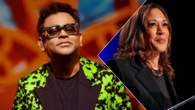 US presidential elections: AR Rahman records music in support of Kamala Harris campaign