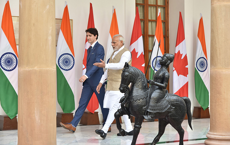 Canada PM Justin Trudeau repeats charge against India amid a diplomatic meltdown