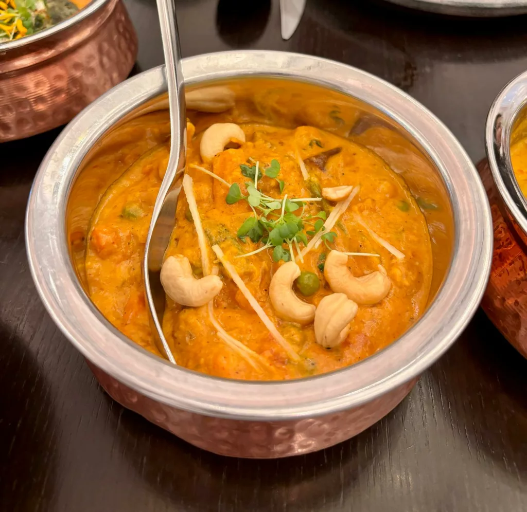 Creamy Subz Kaju Coconut Curry