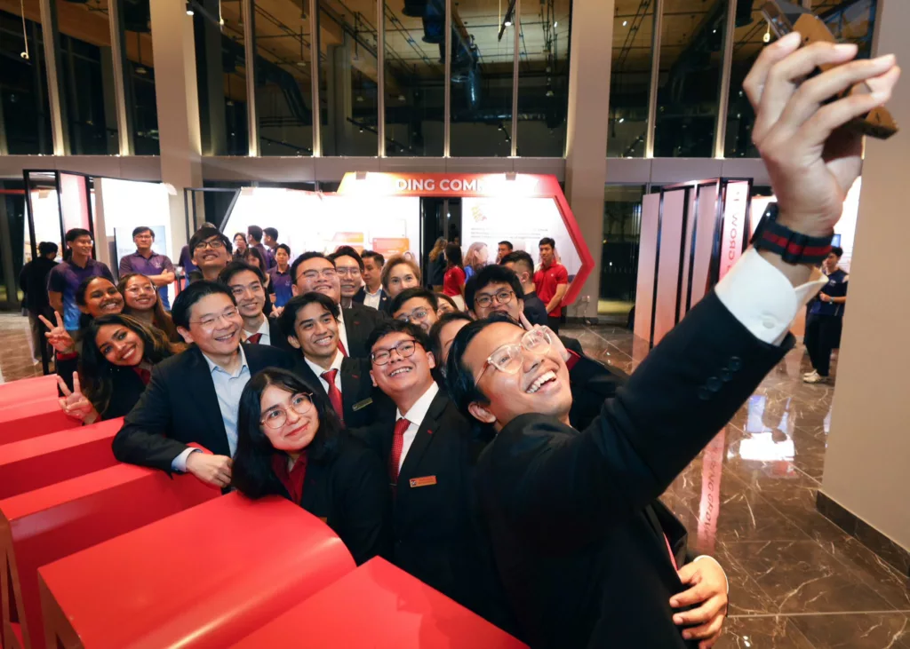 Selfie time at the Singapore Smart Nation 2.0 launch