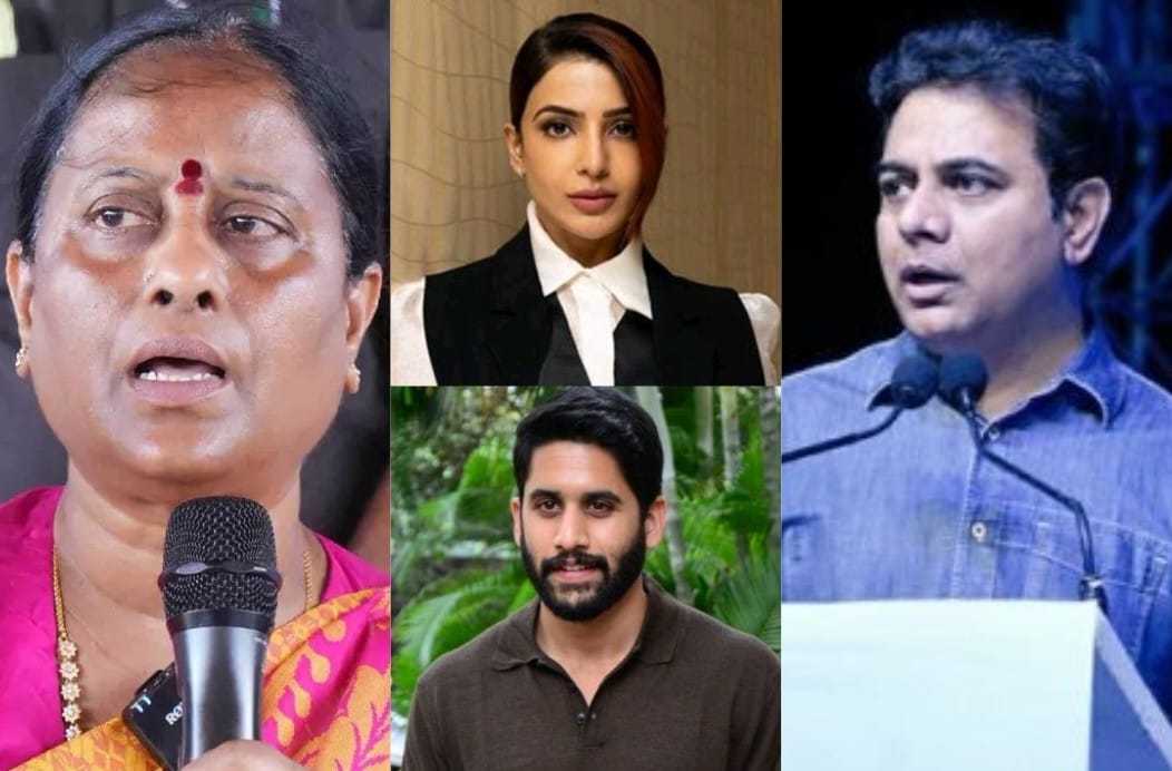 Telangana lawmaker Konda Surekha’s comment on Samantha-Chaitanya divorce sparks massive backlash from actors, politicians; minister tenders apology