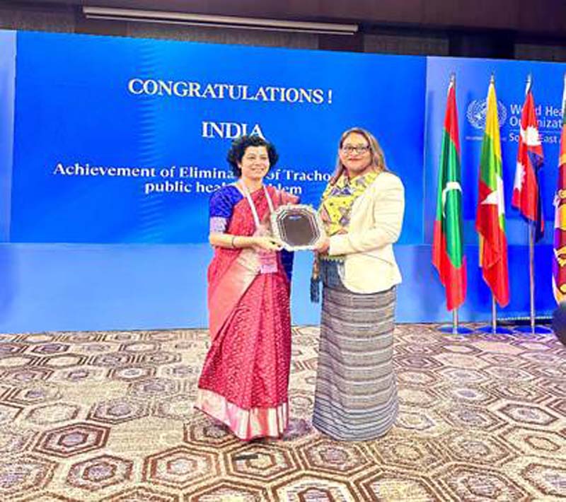 WHO declares India has eliminated Trachoma
