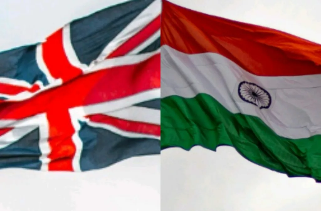 Flags of UK and India. Photo courtesy: Unsplash