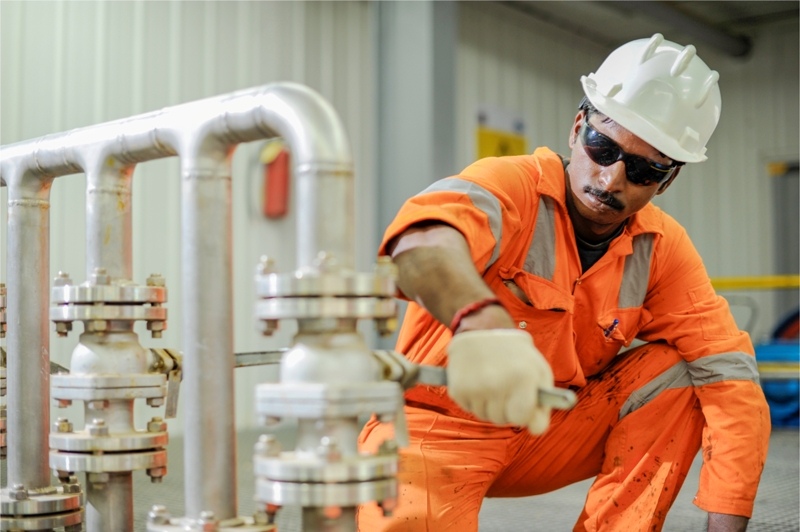 Cairn Energy worker in Barmer