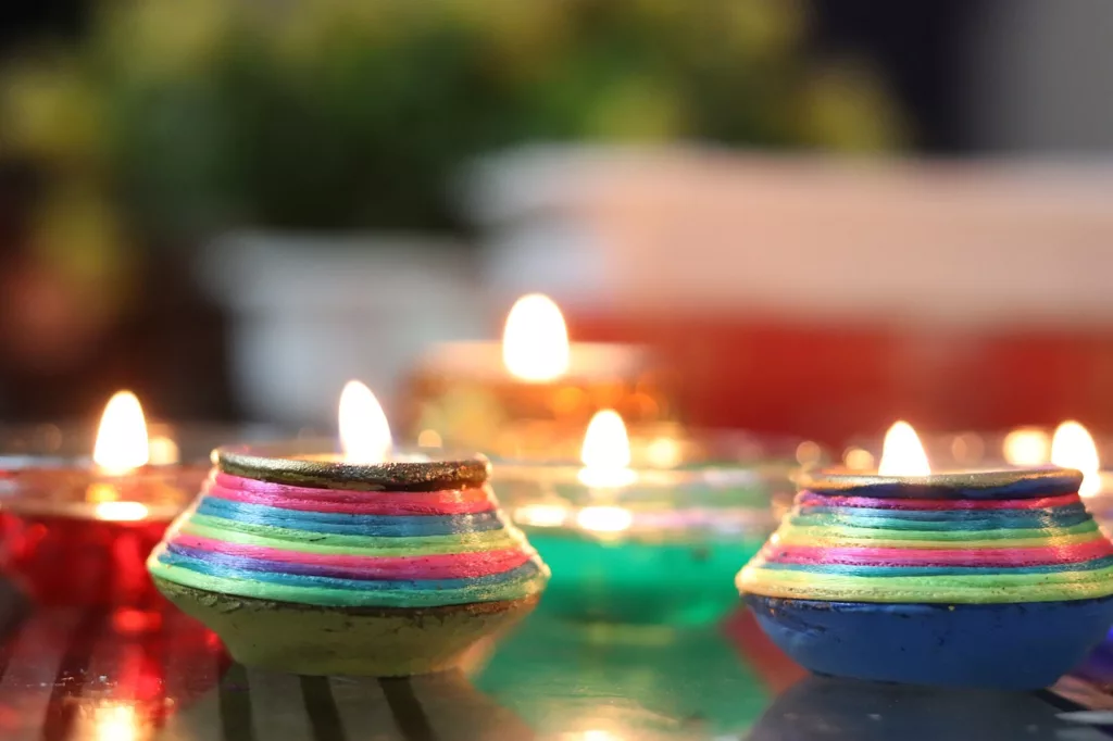 Diwali lamps