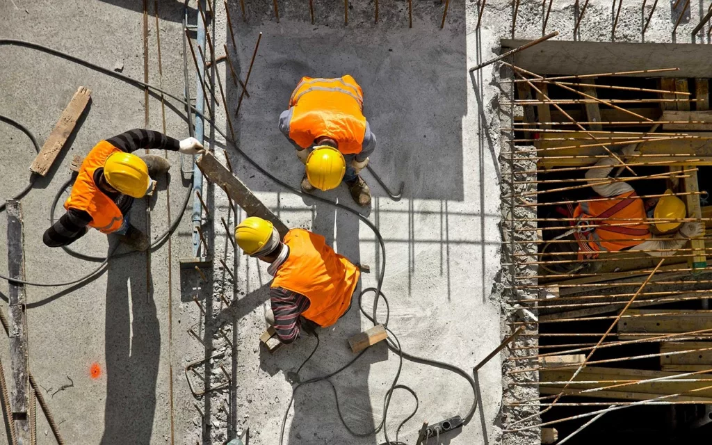 Construction workers
