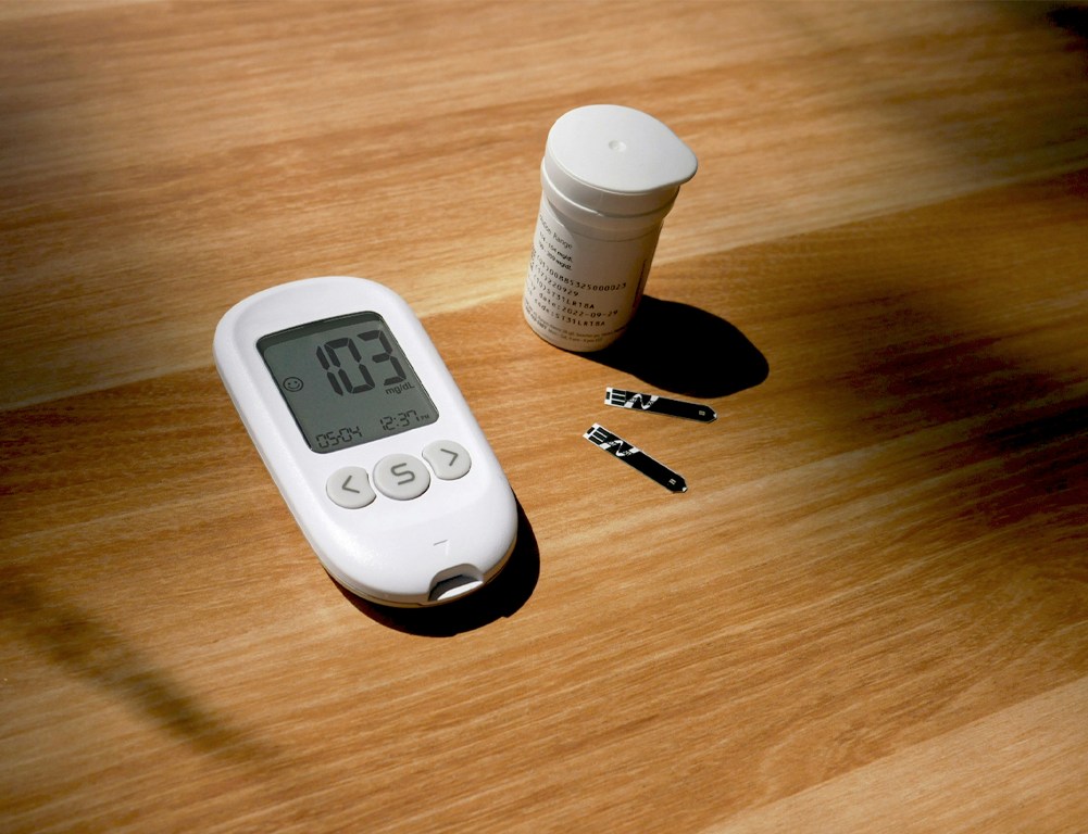 A blood glucose meter. Photo courtesy: Unsplash