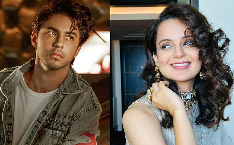 ‘Taking the road less travelled’: Kangana Ranaut praises SRK’s son Aryan for taking up direction