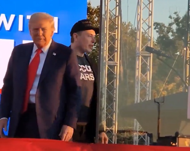Donald Trump lauds Elon Musk in his victory speech