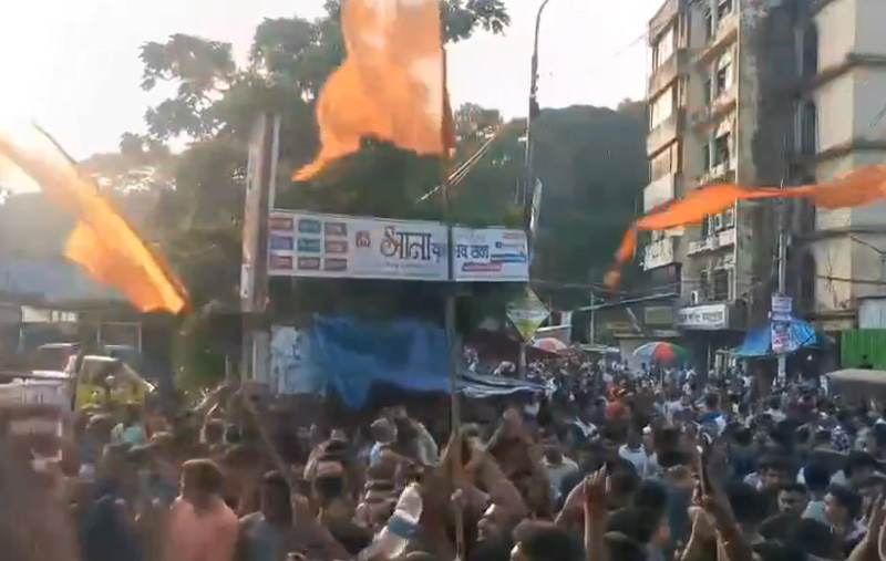 Bangladesh: Hindus demonstrate in Chittagong to protest against sedition case slapped on community leaders