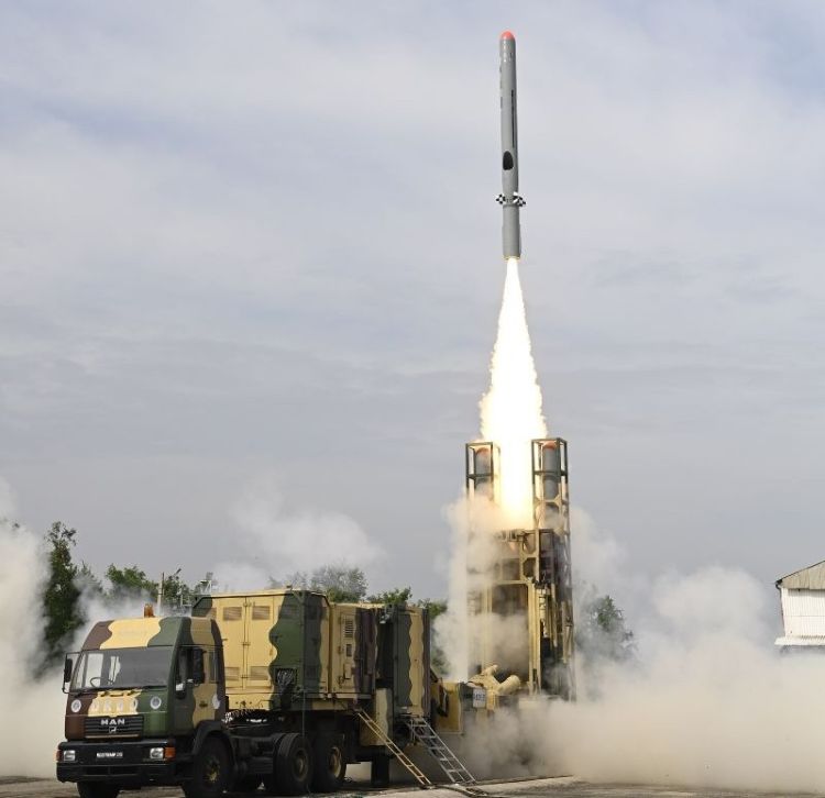 India conducts maiden flight test of Long Range Land Attack Cruise Missile.