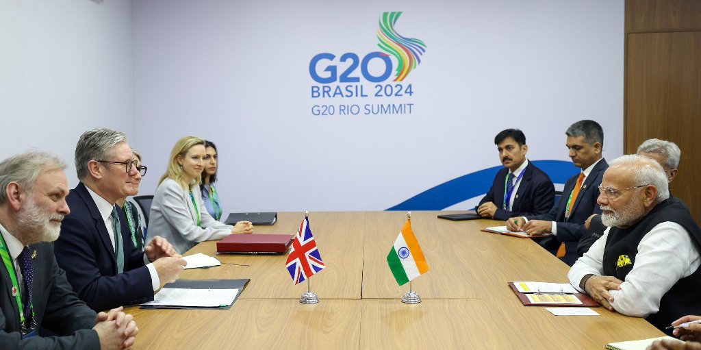 UK announces relaunch of FTA talks with India after Modi-Starmer meet in Brazil