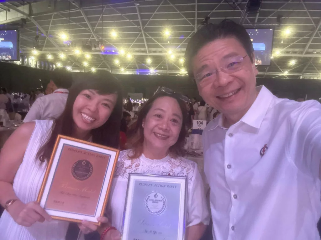 PM Wong with PAP members